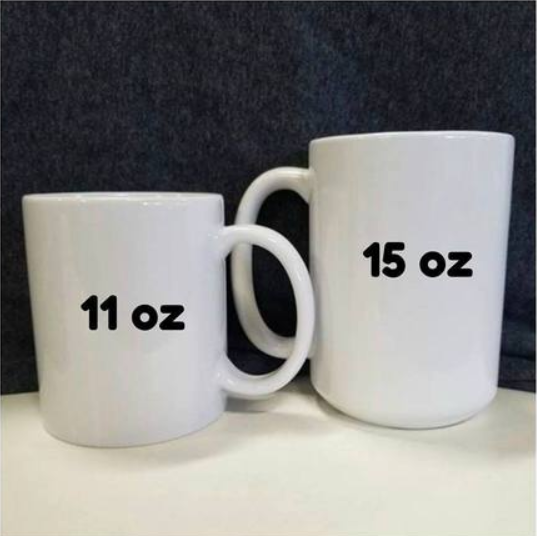 Thank You Mom Blue Flowers Black Mugs