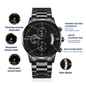 To My Brother, My Best Friend from Sister, Gift Watch Perfect for Birthday, Celebration, Wedding, or Just Because He's Such a Great Guy!