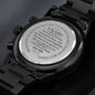 To My Brother, My Best Friend from Sister, Gift Watch Perfect for Birthday, Celebration, Wedding, or Just Because He's Such a Great Guy!