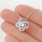 To My Future Wife - You Are Perfect for Me - Love Knot Necklace