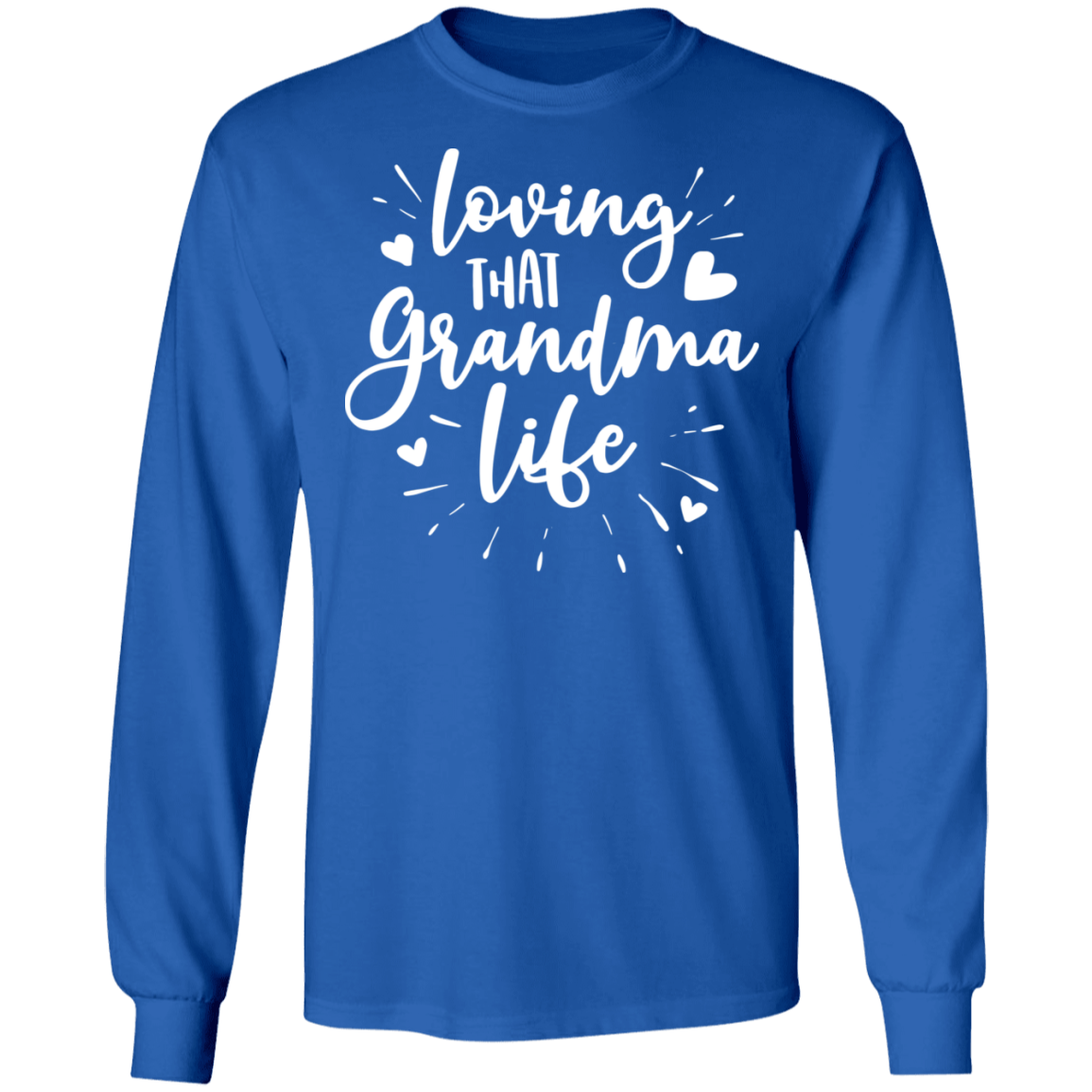 Loving That Grandma Life T-Shirts with Short or Long Sleeve