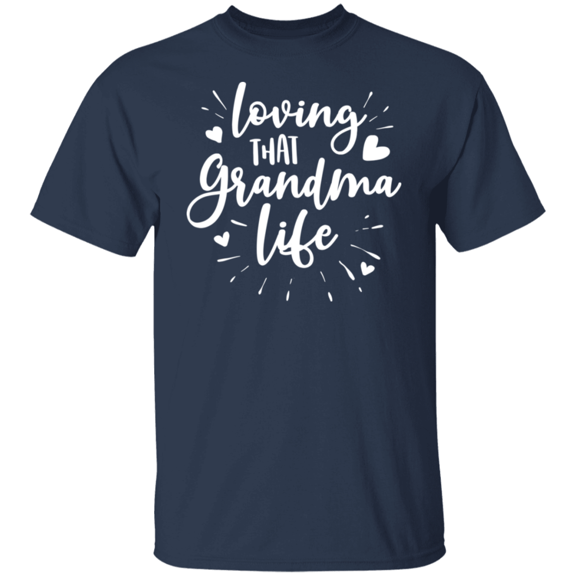 Loving That Grandma Life T-Shirts with Short or Long Sleeve