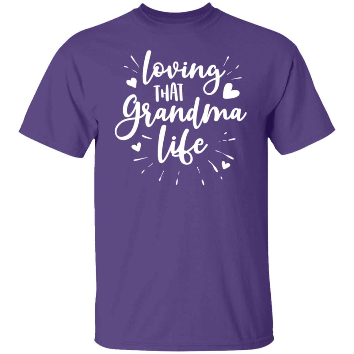 Loving That Grandma Life T-Shirts with Short or Long Sleeve