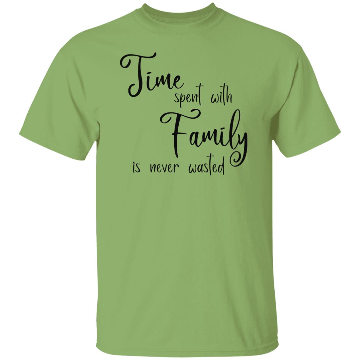 Time Spent with Family T-Shirts with Short or Long Sleeve