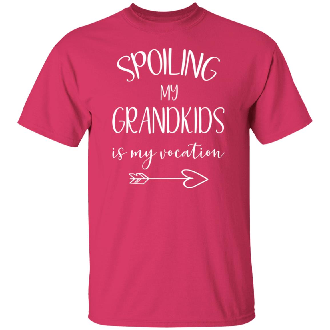 Spoiling My Grandkids is My Vocation T-Shirts with Short or Long Sleeve