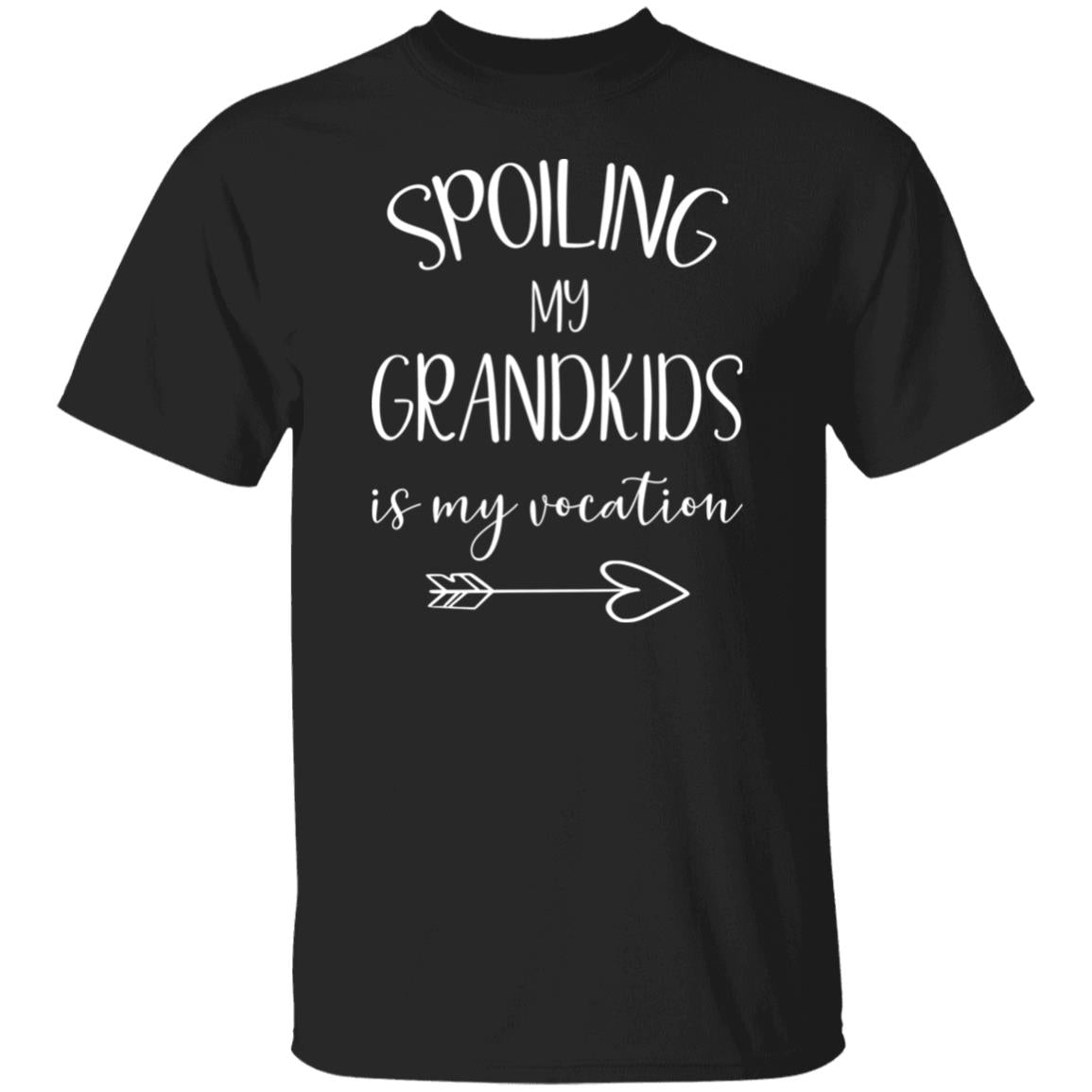 Spoiling My Grandkids is My Vocation T-Shirts with Short or Long Sleeve