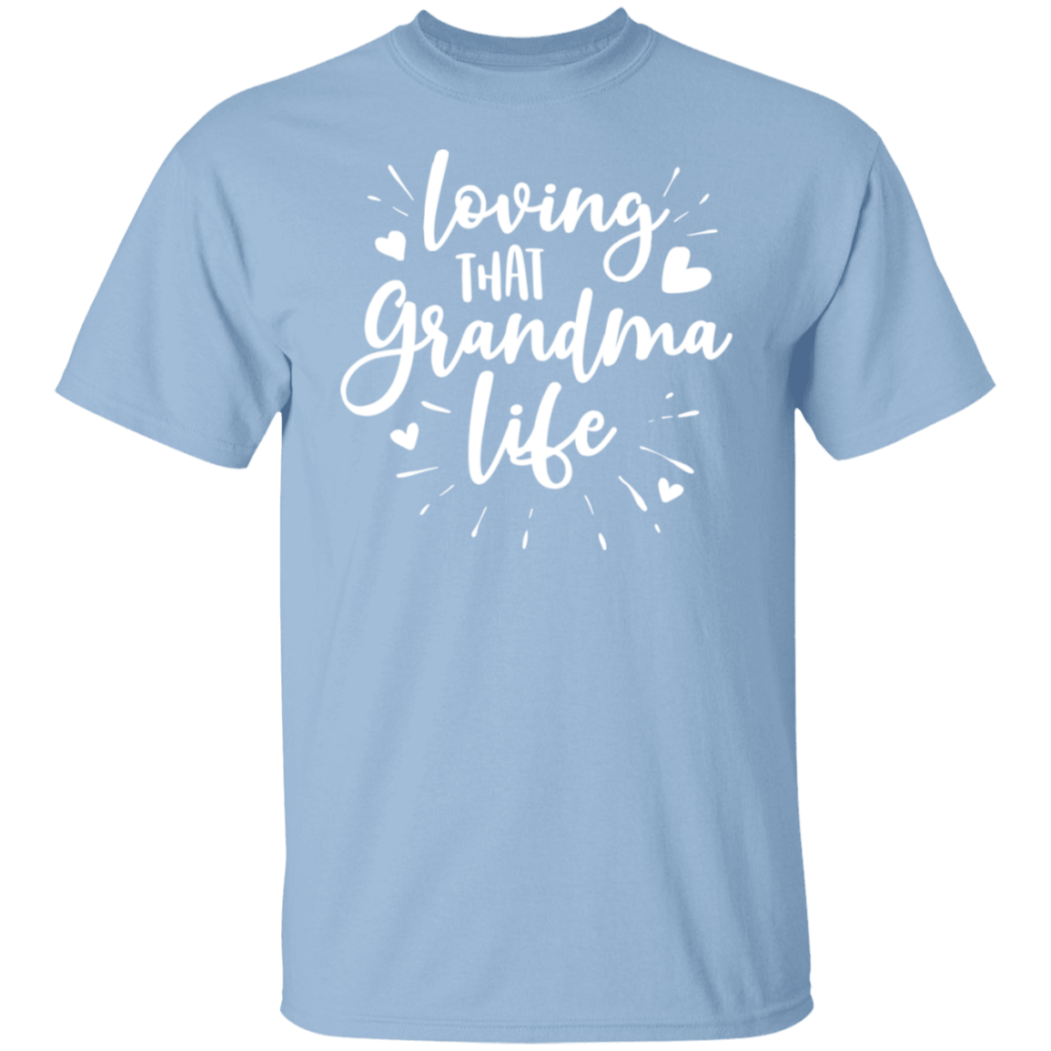 Loving That Grandma Life T-Shirts with Short or Long Sleeve