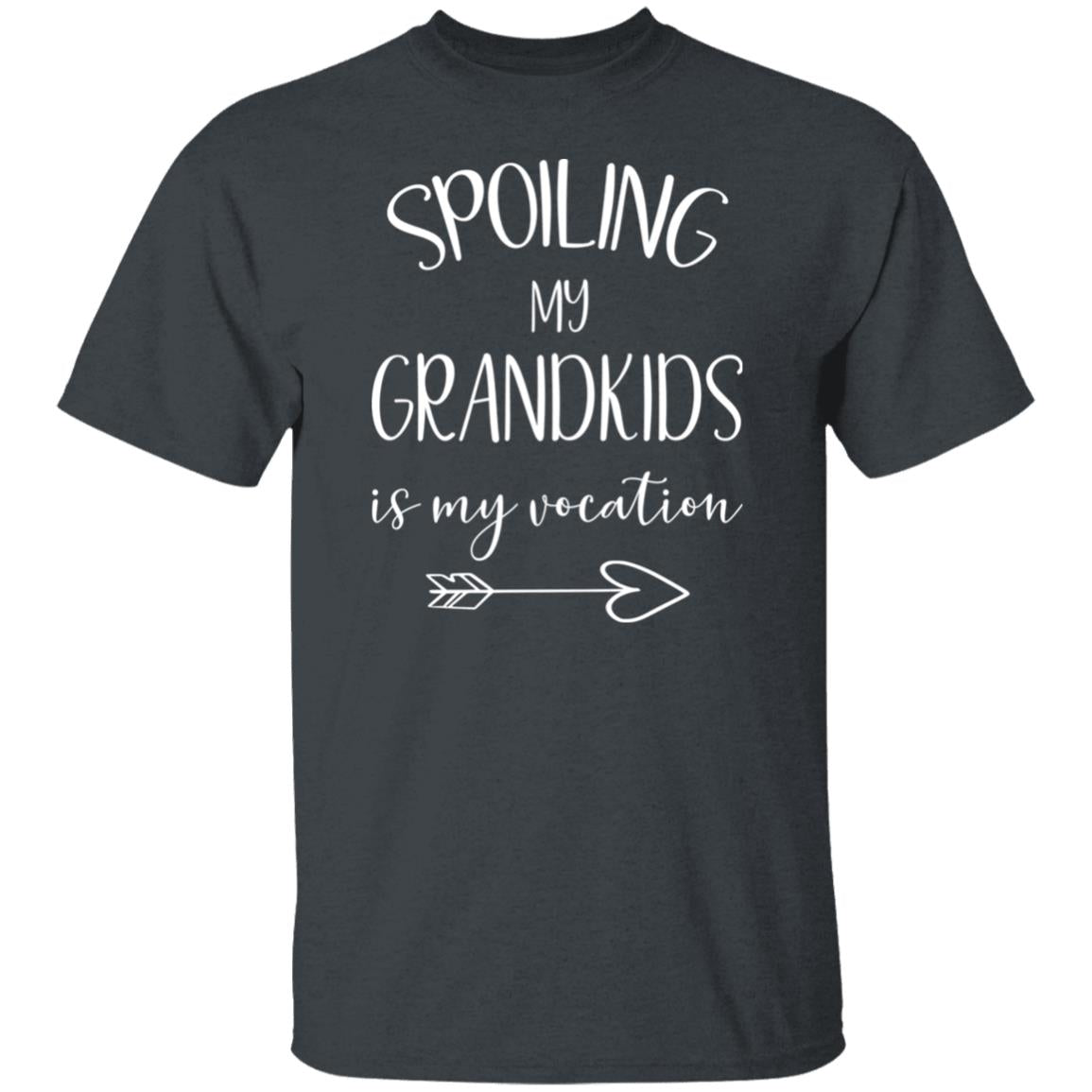 Spoiling My Grandkids is My Vocation T-Shirts with Short or Long Sleeve