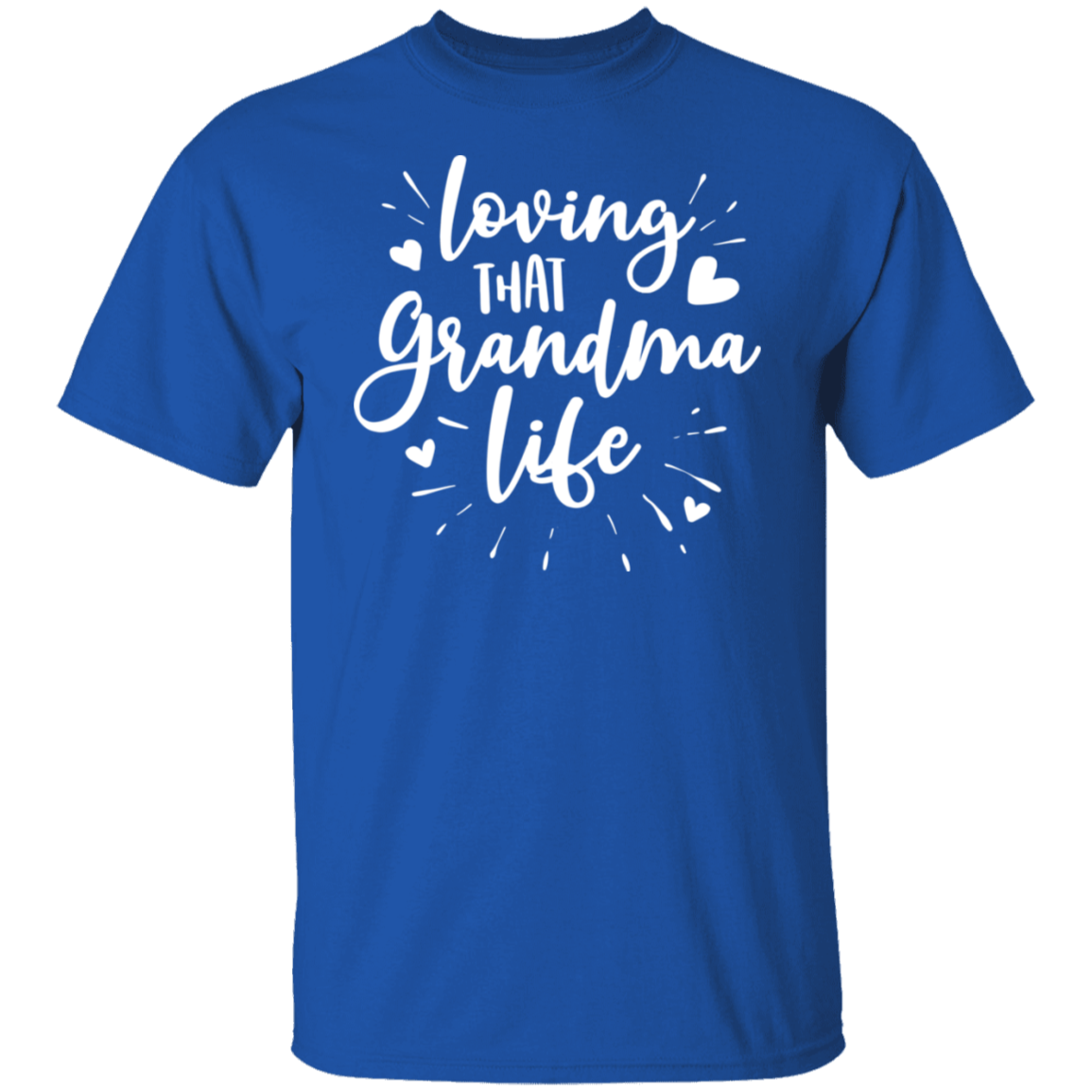 Loving That Grandma Life T-Shirts with Short or Long Sleeve