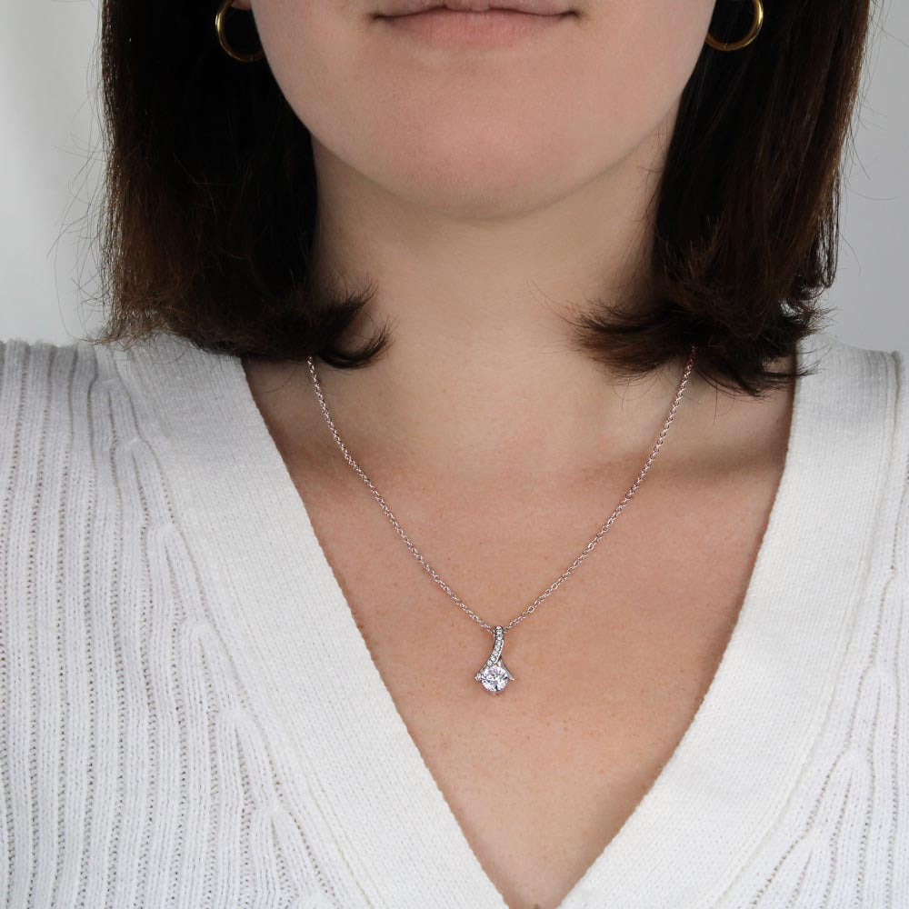Necklace for Granddaughter - Thank You for giving me reasons to brag about you - love, Grandma