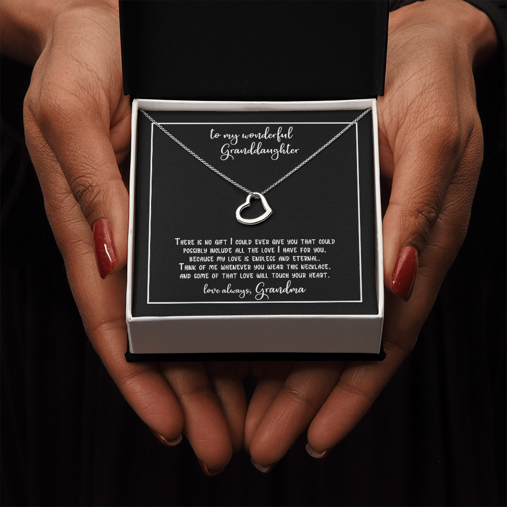 To My Wonderful Granddaughter from Grandma - My Love is Endless